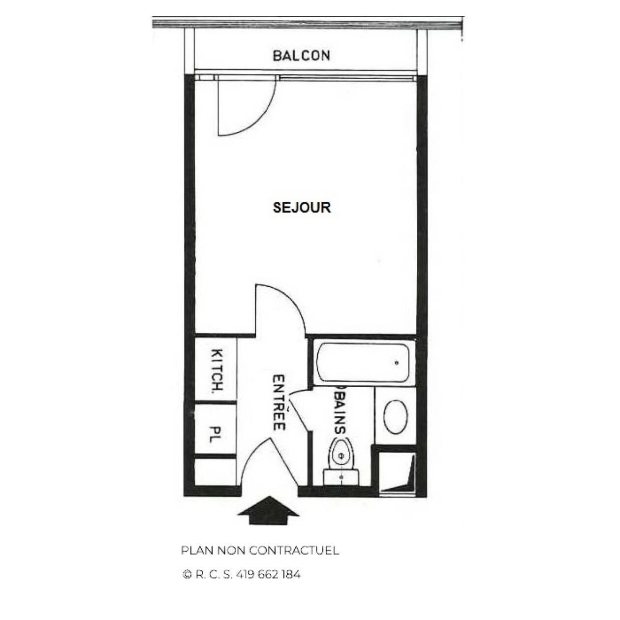 Residence Chaviere - Studio Pour 4 Personnes Avec Balcon Expose Sud Mae-5494 Сен-Мартен-де-Бельвіль Екстер'єр фото